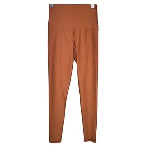 OFFLINE by‎ Aerie 7/8 Hi-Rise Leggings Copper Brown Athleisure Workout